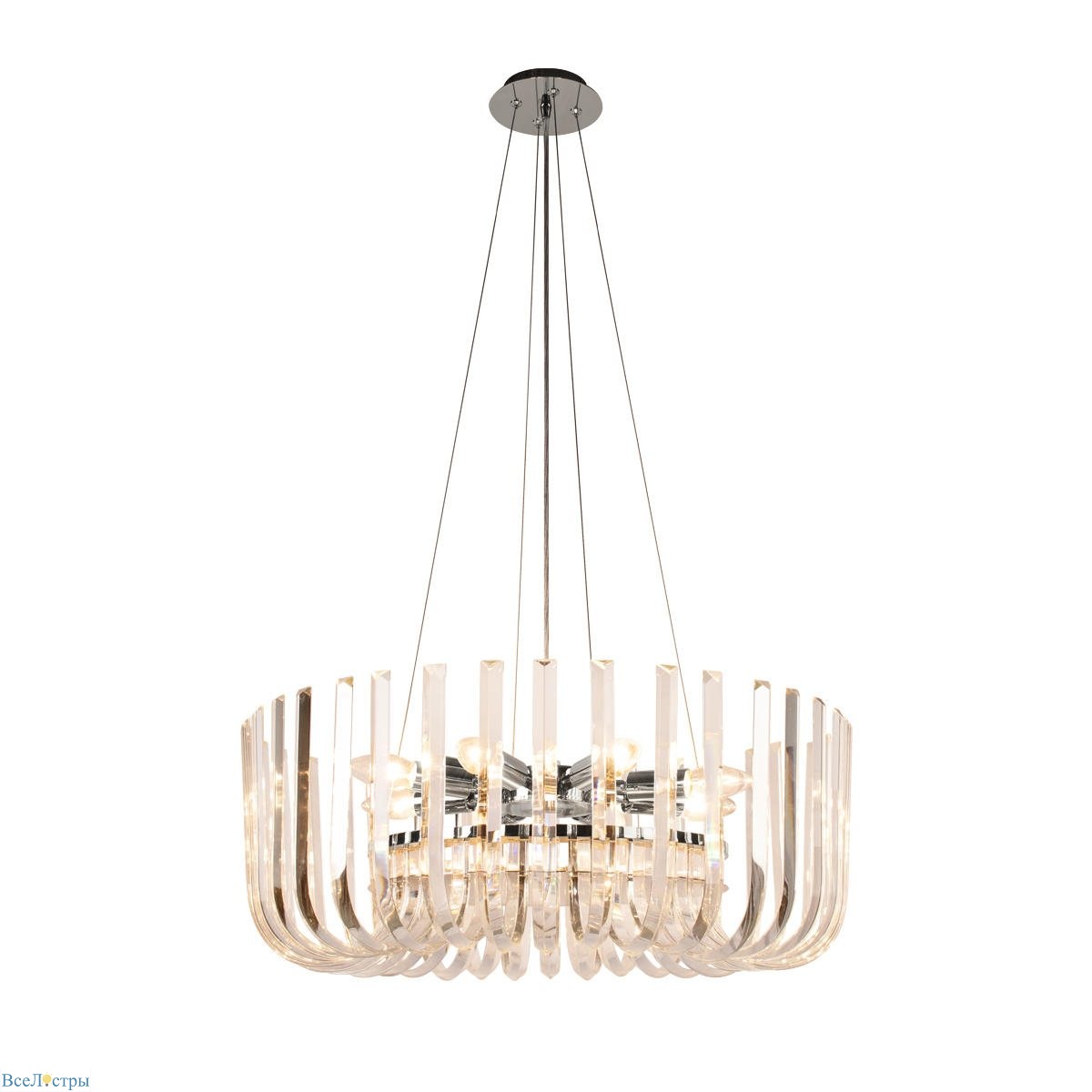подвесная люстра loft it dakota 10300/600 nickel