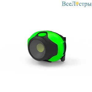 Налобный светодиодный фонарь Gauss от батареек 66х54 120 лм GF302
