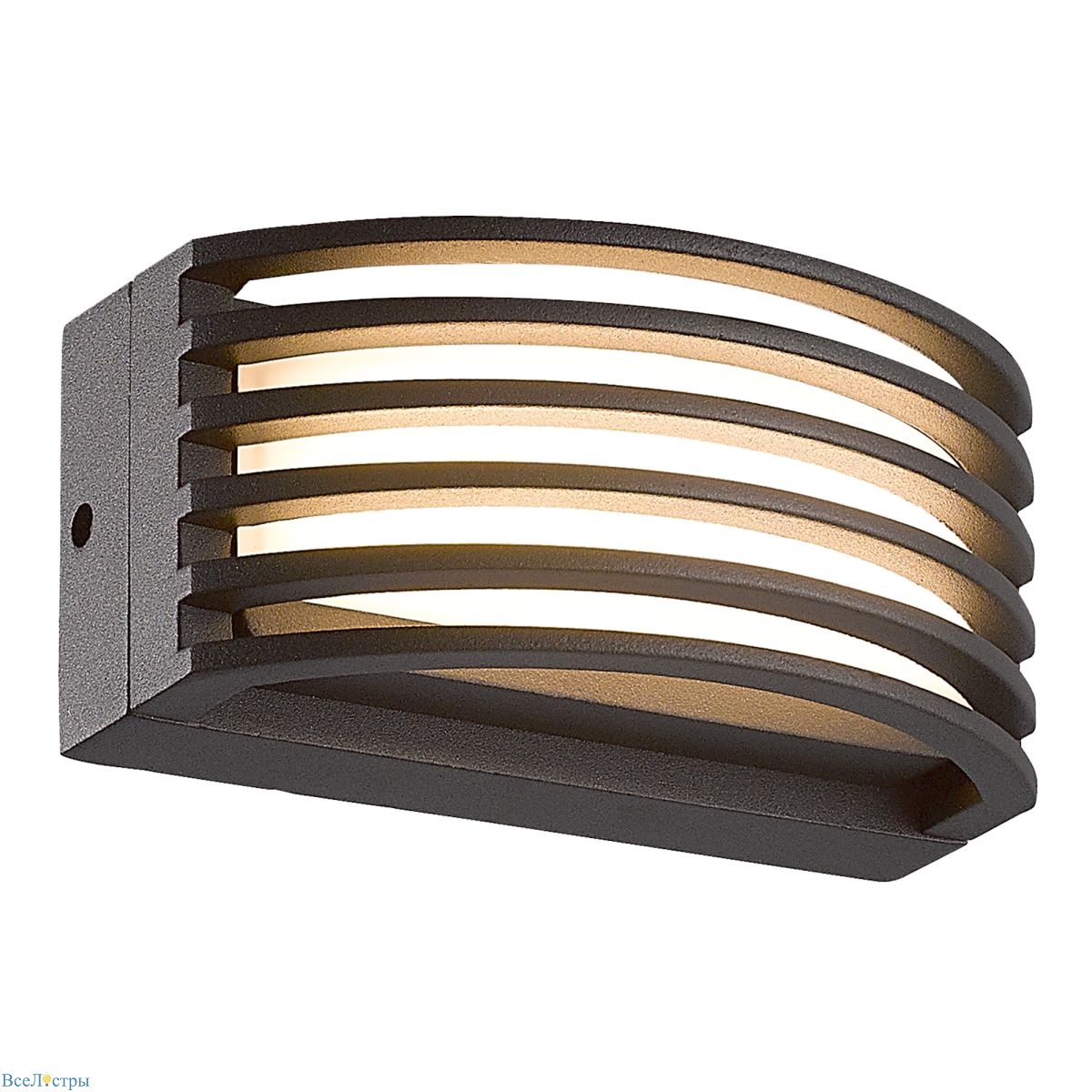 уличный настенный светильник st luce stris sl9544.401.01