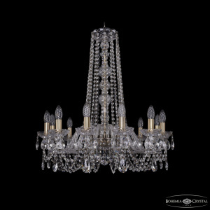 Подвесная люстра Bohemia Ivele Crystal 1402/12/240/h-75 Pa