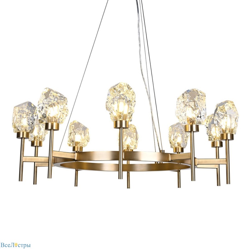 подвесная люстра delight collection brch9162-10 antique brass