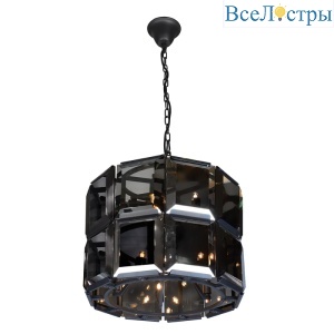 Подвесная люстра iLamp Panorama 10490-5+5P BK