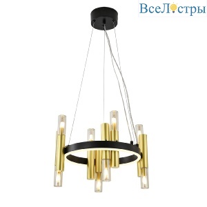 Подвесная люстра Indigo Fiamma 13027/8P Black V000106L