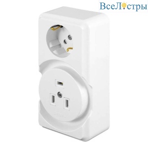 Розетка для плит 2P+PE Stekker белый PST32-53-20 39826