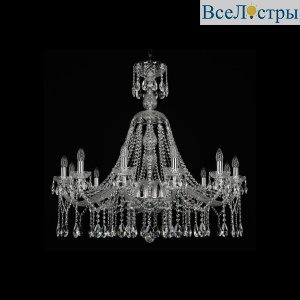 Подвесная люстра Bohemia Ivele 1413/12/360/XL-100 Ni