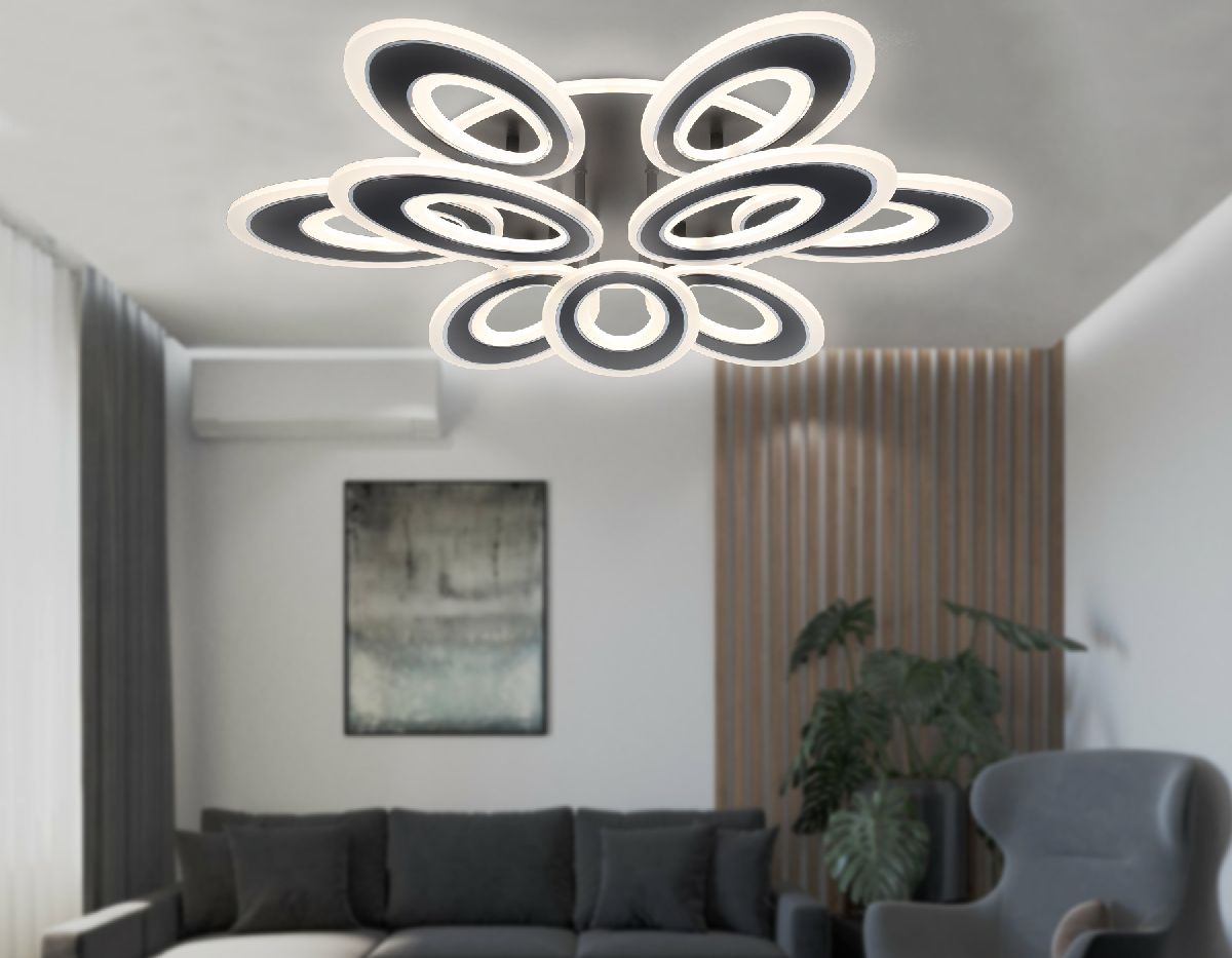потолочная люстра ambrella light acrylica original fa8938