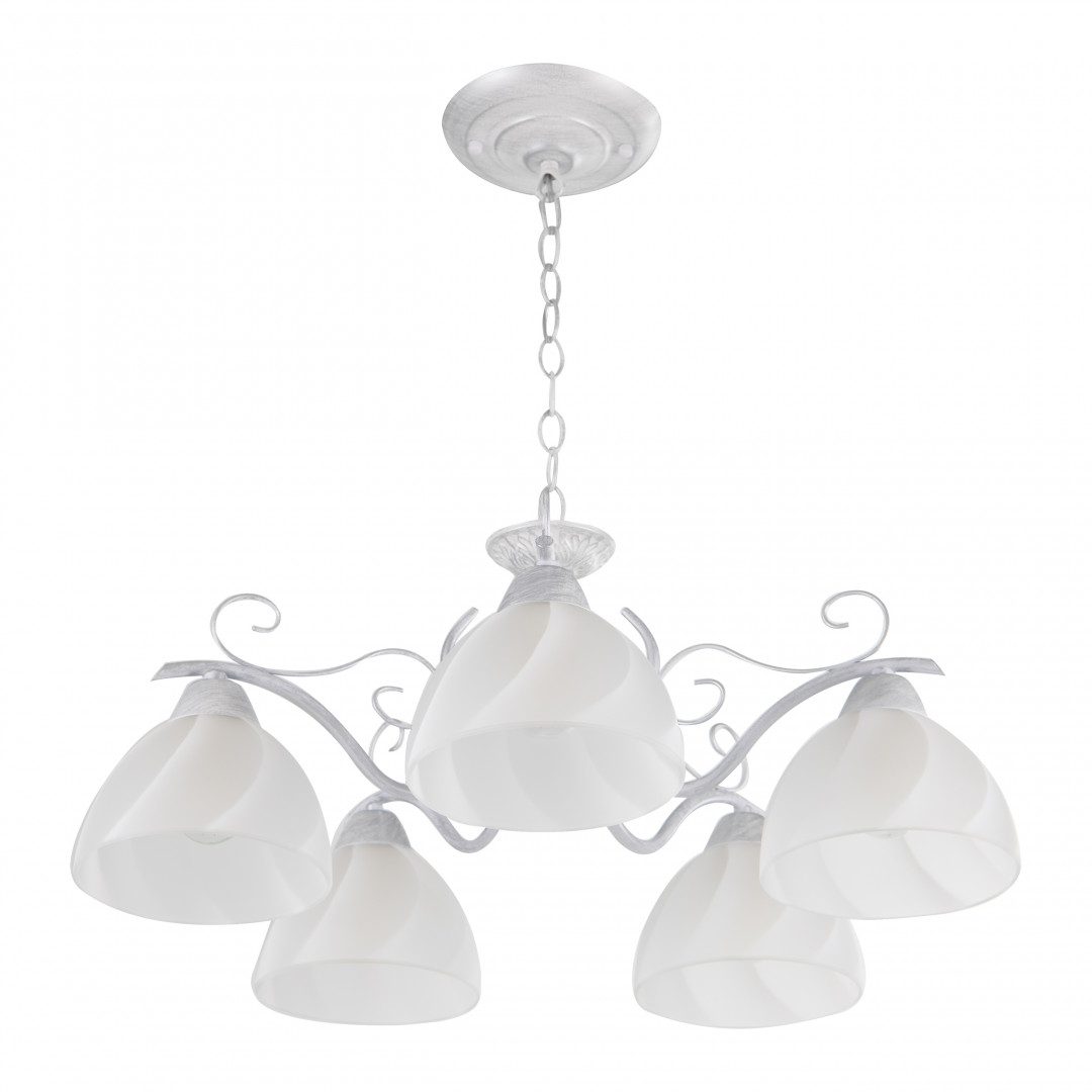 подвесная люстра arte milano amalfi 330644/5 wt+sl