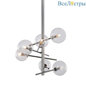 Люстра на штанге Delight Collection Globe Mobile MX19009070-6A chrome