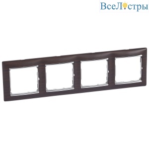 Рамка четырехместная Legrand Valena Classic 696733