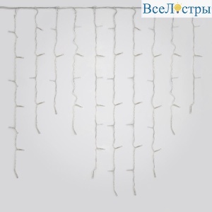 Уличная светодиодная гирлянда (UL-00007208) Uniel бахрома 220V разноцветный ULD-B2007-100/TTK Multi IP44