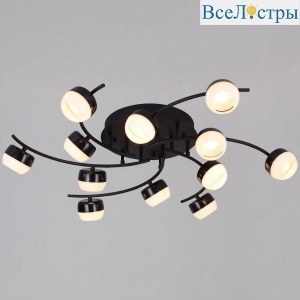Потолочная люстра Reluce 90590-0.3-12 Black