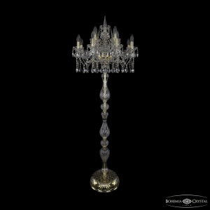 Торшер Bohemia Ivele Crystal 1413T1/8+4/200-165 G
