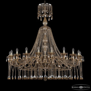 Подвесная люстра Bohemia Ivele Crystal 1413/20/530/XL-158 G M721