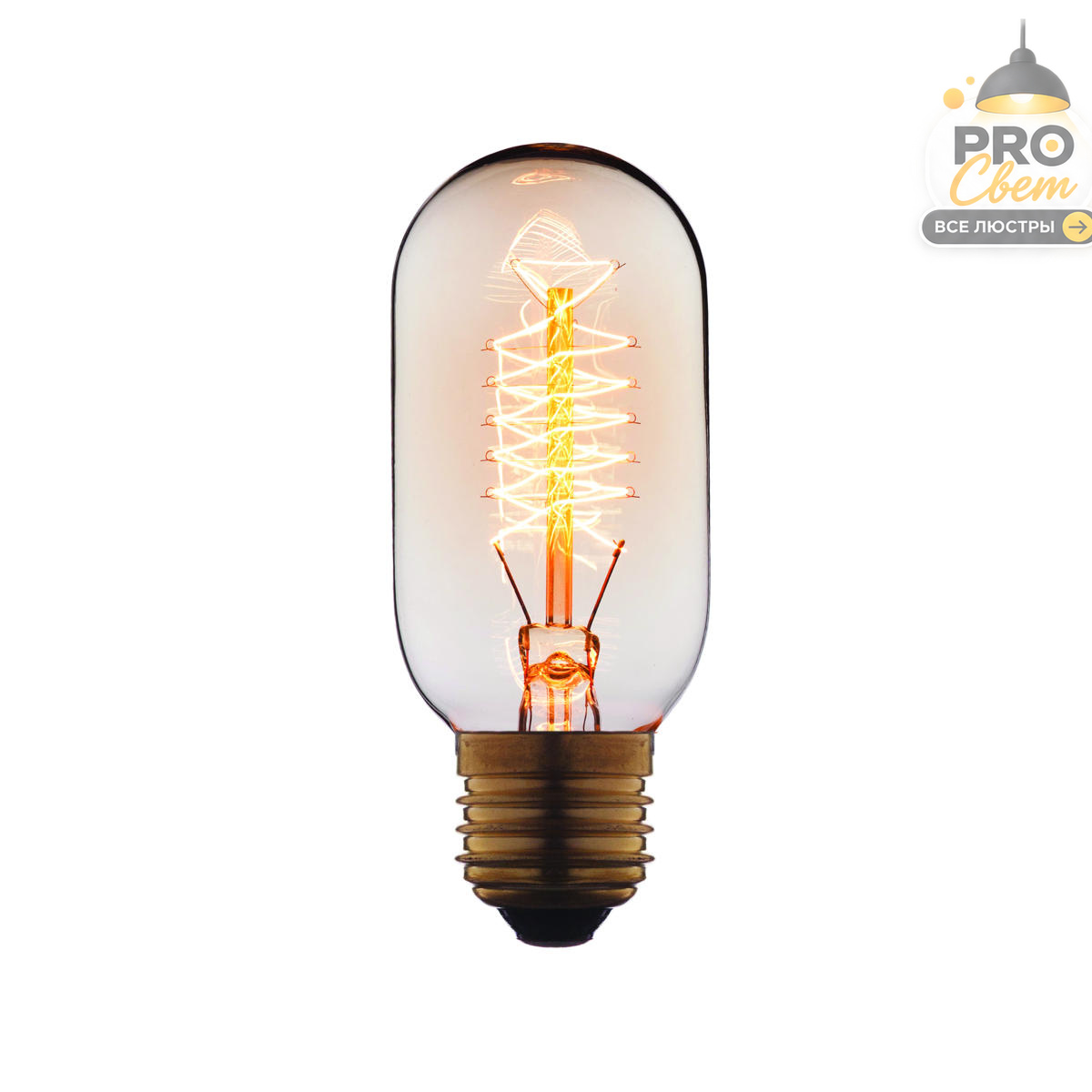 лампа накаливания loft it edison bulb e27 25w прозрачная 4525-st