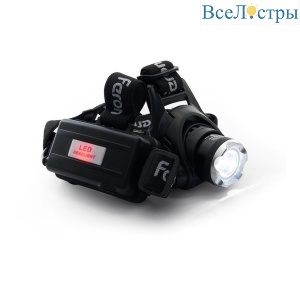 Налобный светодиодный фонарь Feron TH2305 аккумуляторный 80х75 300 лм 41709