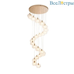 Каскадная люстра Modelight MDL.65223.25HC GD