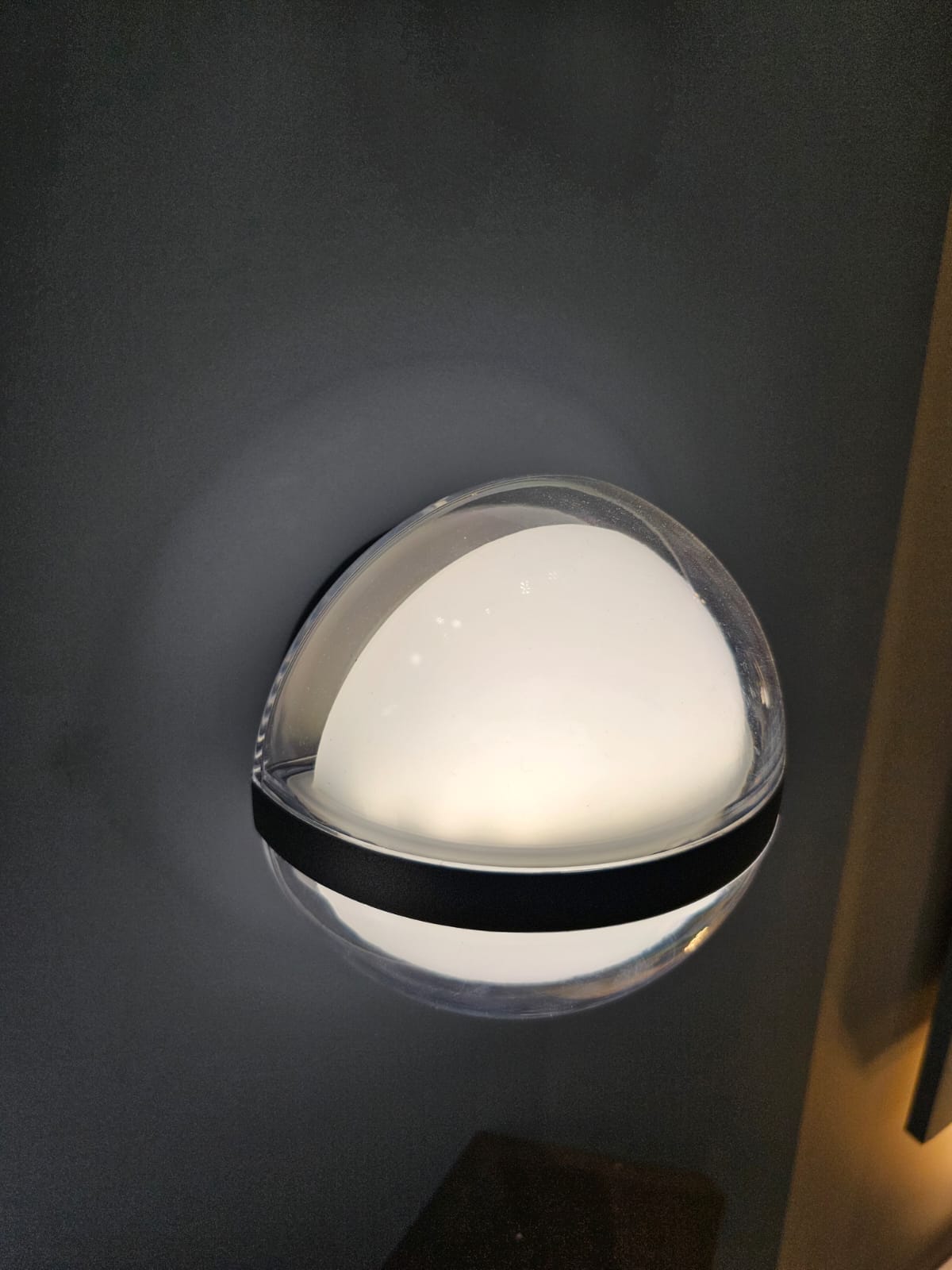 уличный настенный светодиодный светильник novotech street opal 359195