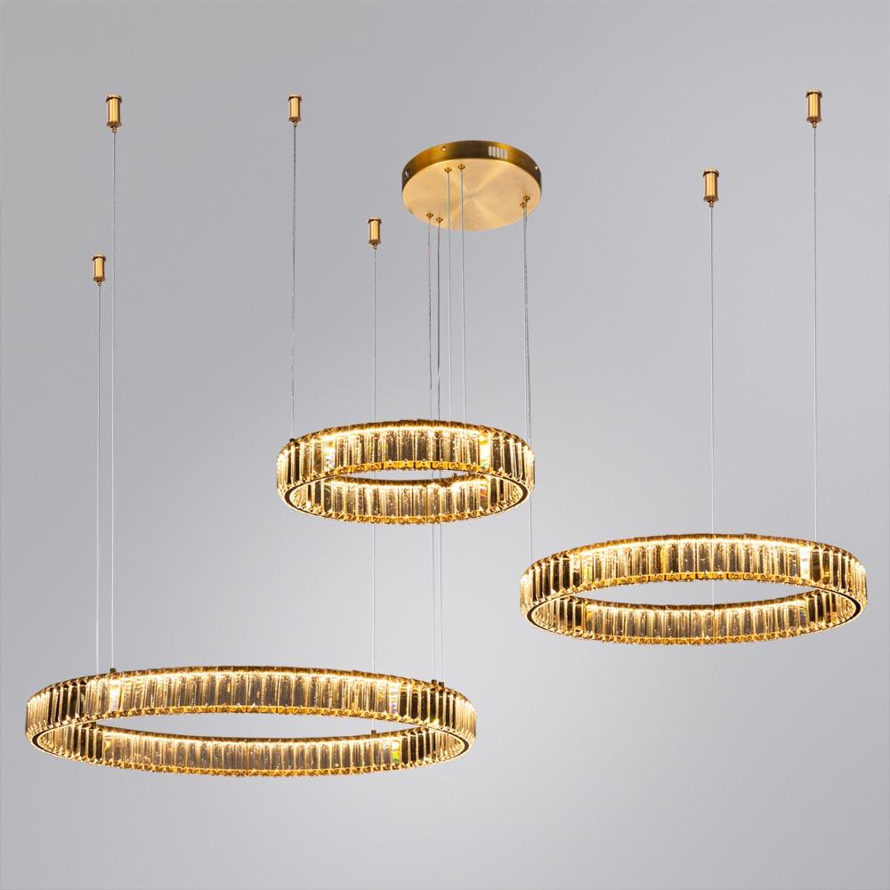 подвесной светодиодный светильник divinare renata 1135/17 sp-106