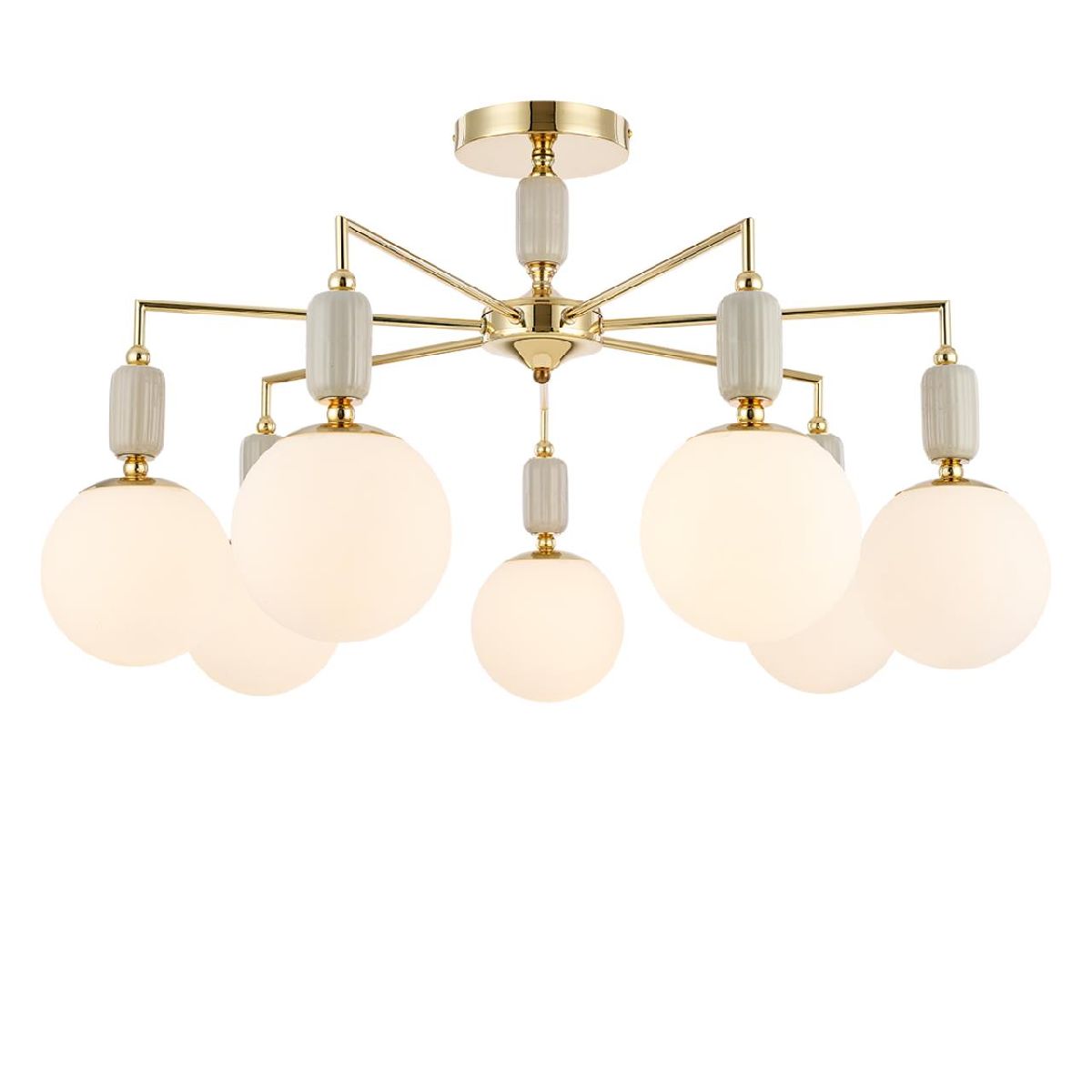 люстра на штанге lumion vivien 6580/7c