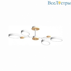 Люстра на штанге LED4U L3219-830 WH