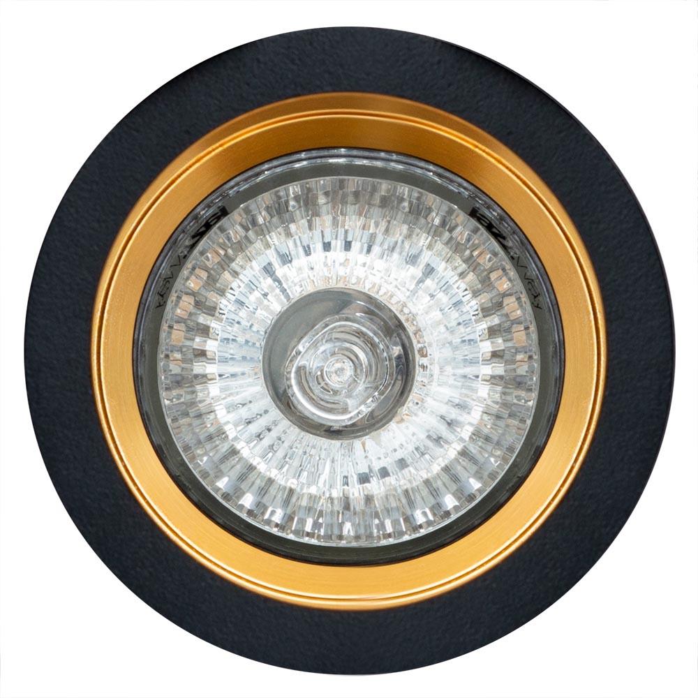встраиваемый светильник arte lamp caph a2165pl-1bk