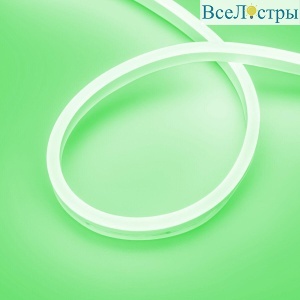 Гибкий неон Arligh 10W/m 120LED/m 2835SMD зеленый 5M AURORA-PS-A120-16x8mm 24V Green 036692