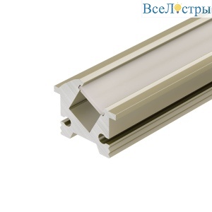 Профиль Arlight SL-BEVEL-H12-F13-2000 ANOD OLIVE GREY 045328