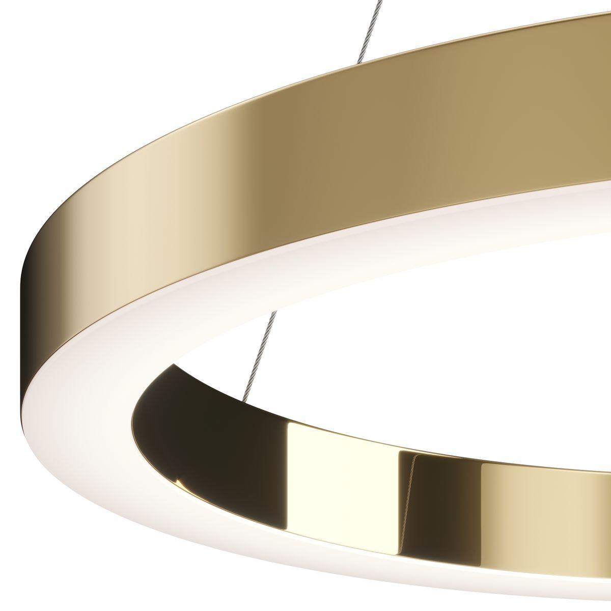 подвесная светодиодная люстра maytoni saturno mod415pl-l45bs4k