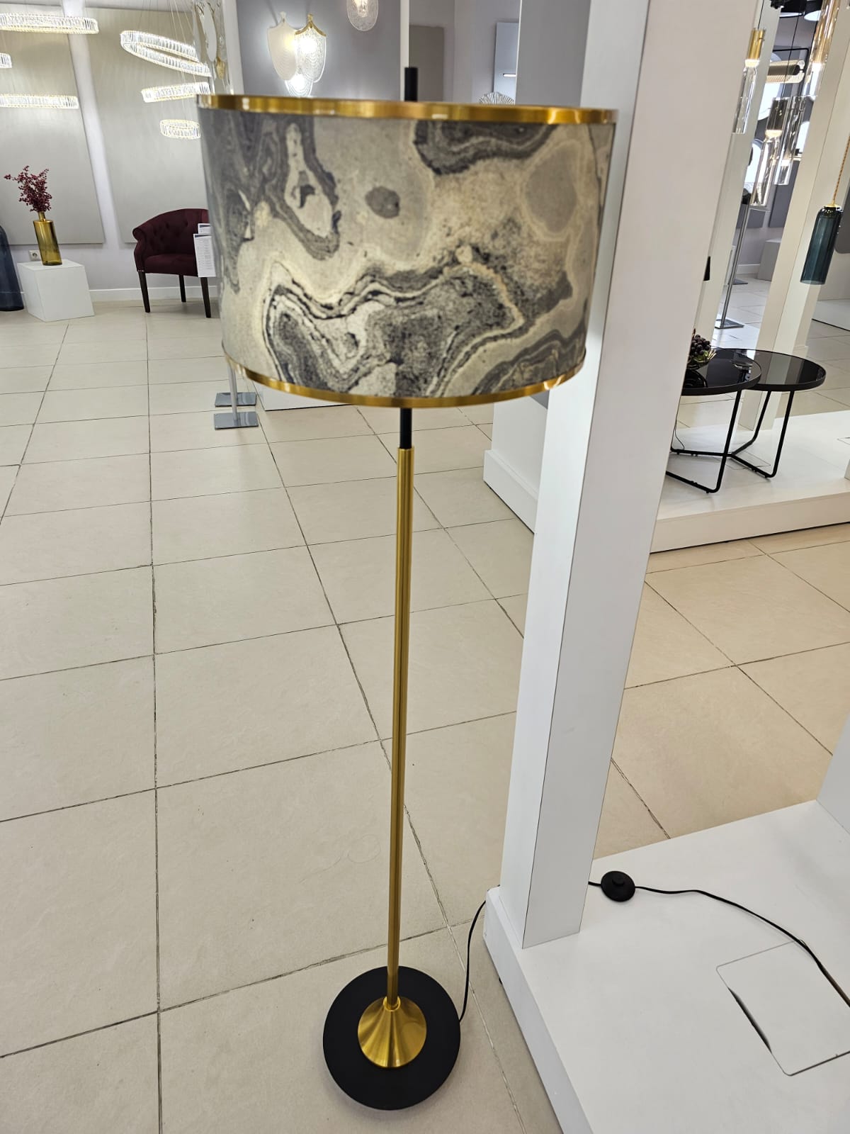торшер odeon light bergi 5064/2f