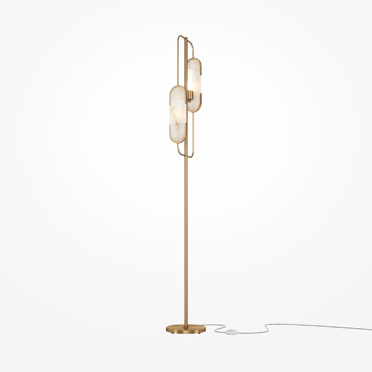 торшер maytoni marmo mod099fl-02g