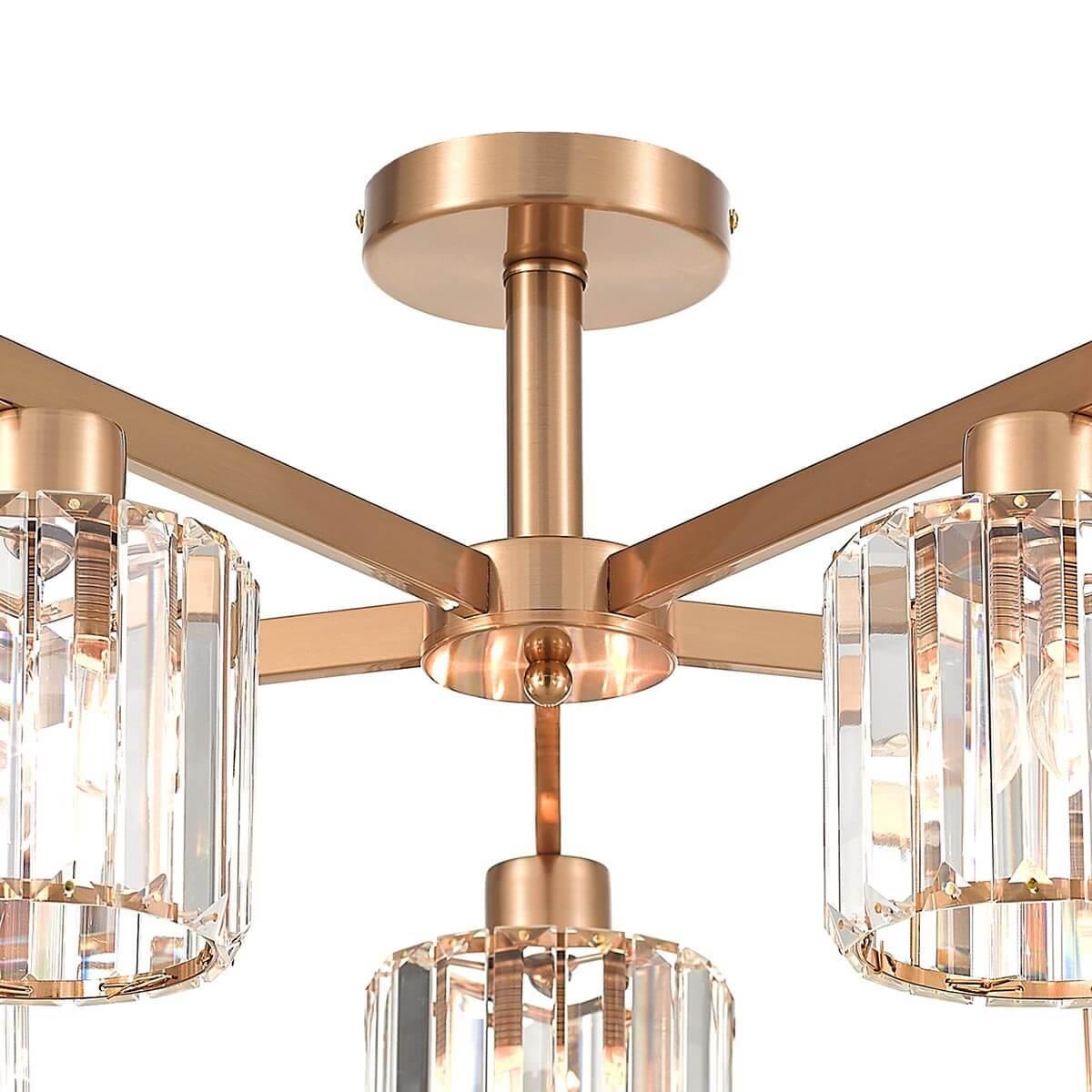 потолочная люстра escada adorn 692/5p сopper