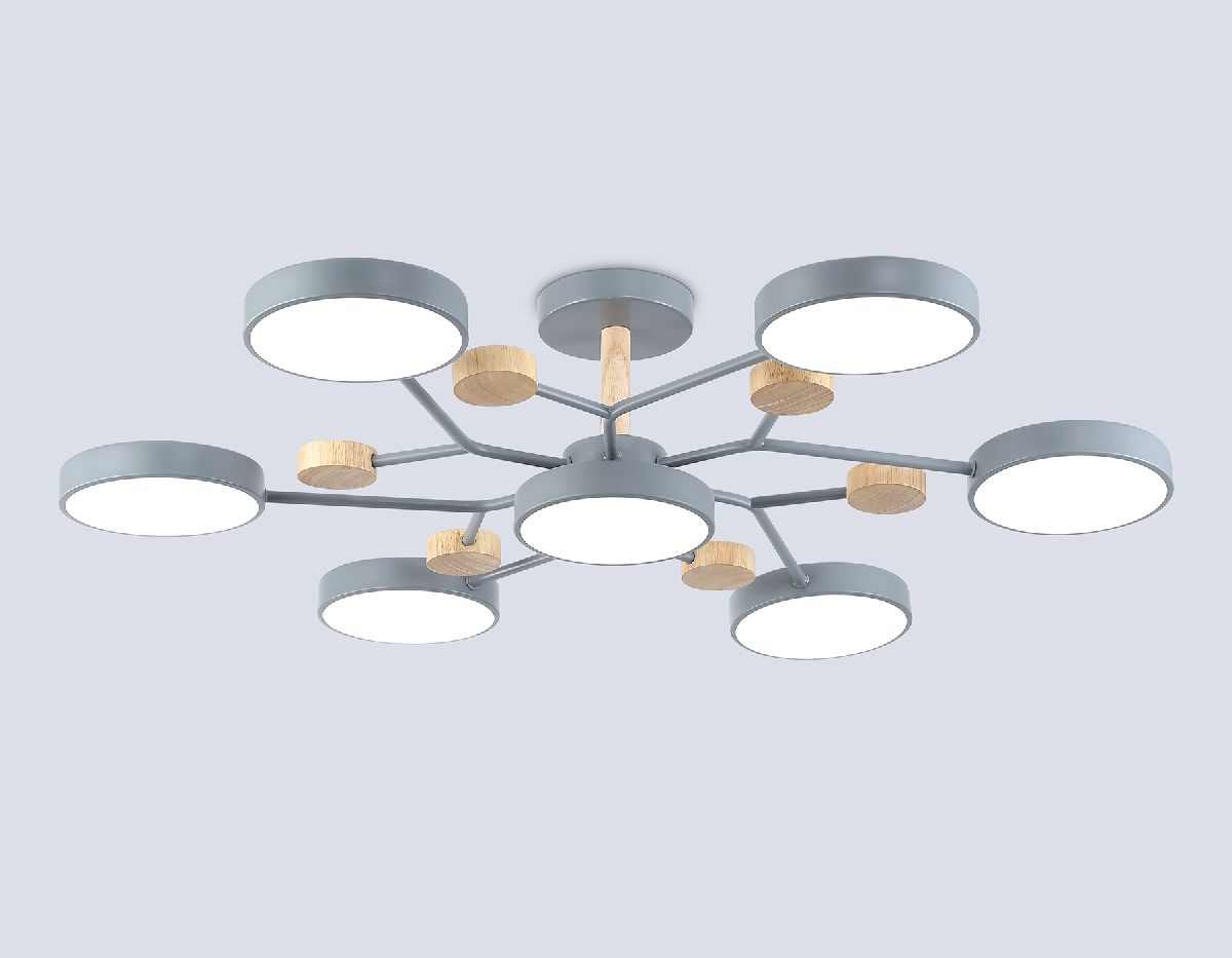 люстра на штанге ambrella light linetech comfort fl4865