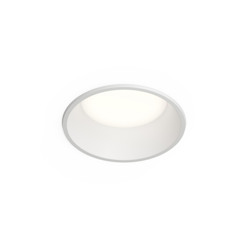 точечный встраиваемый влагозащищенный светильник denkirs trim dk2450-wh