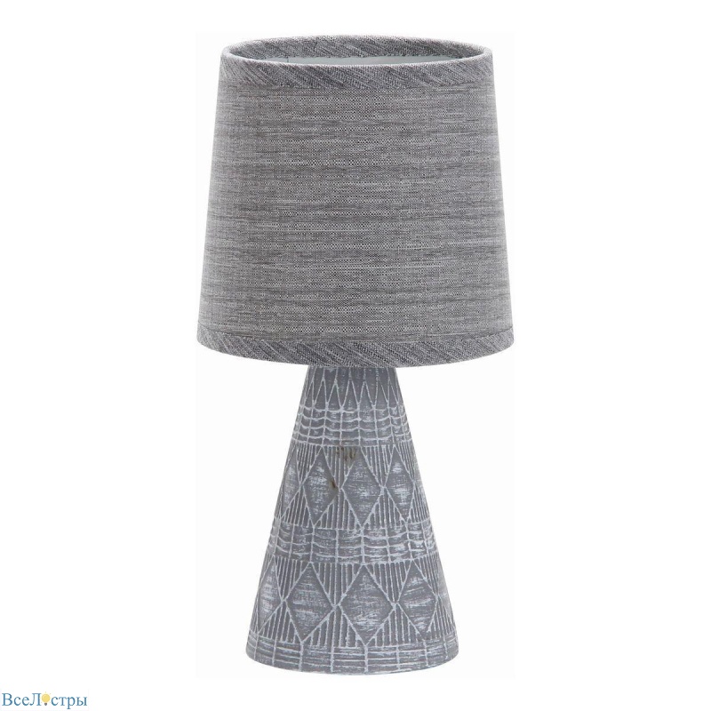 настольная лампа escada 10164/l grey