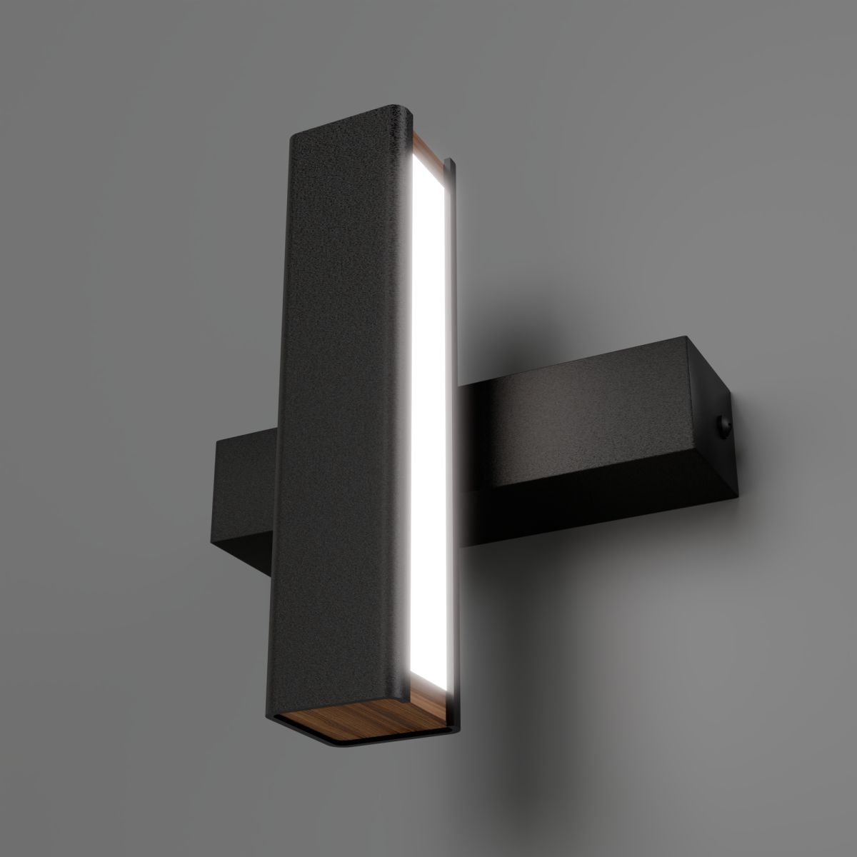 настенный светильник lightera baffin le112w-1b