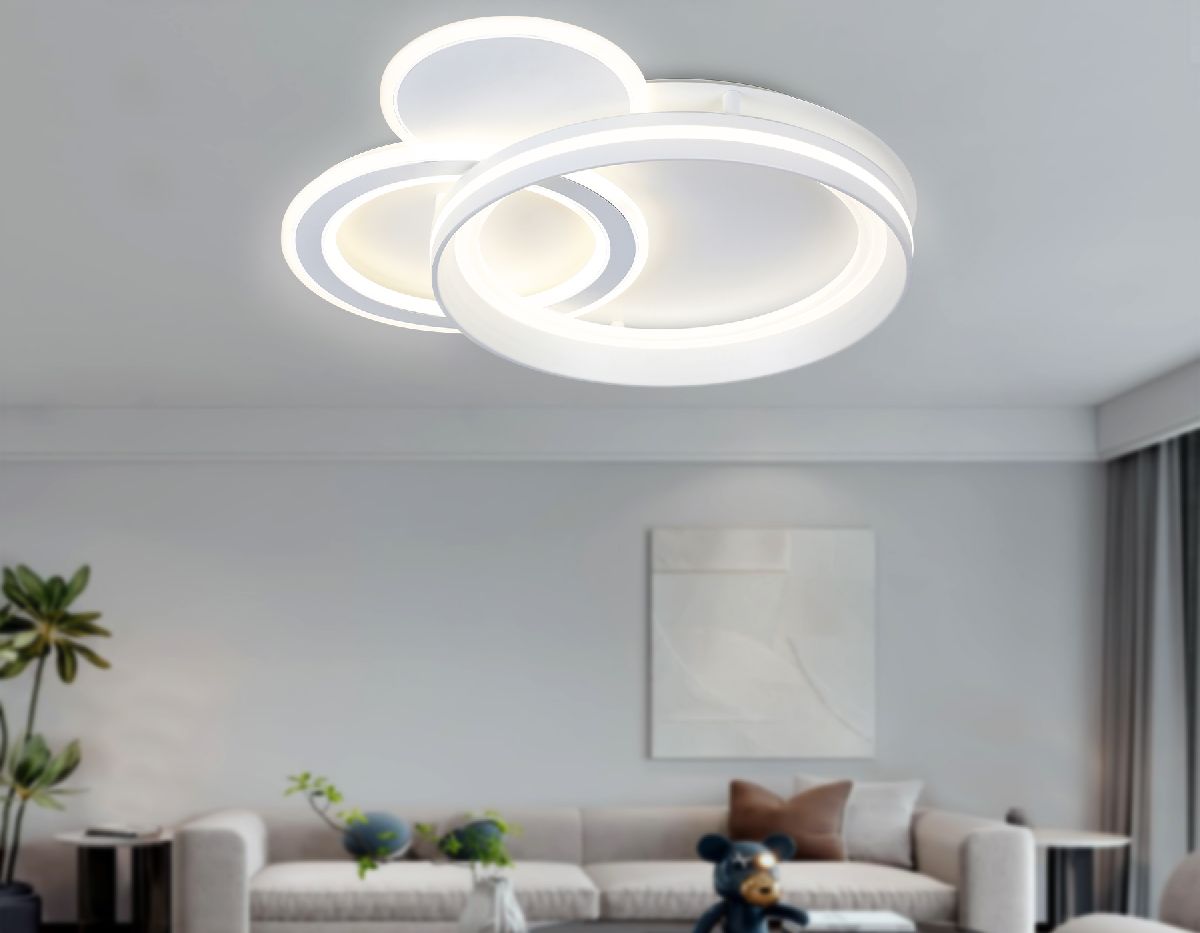 потолочная люстра ambrella light acrylica disk fa8511