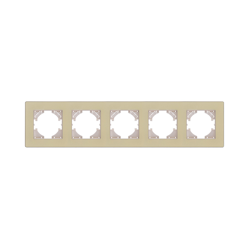 рамка 5-постовая, золотой kollinger eleganz acryl ea5gd