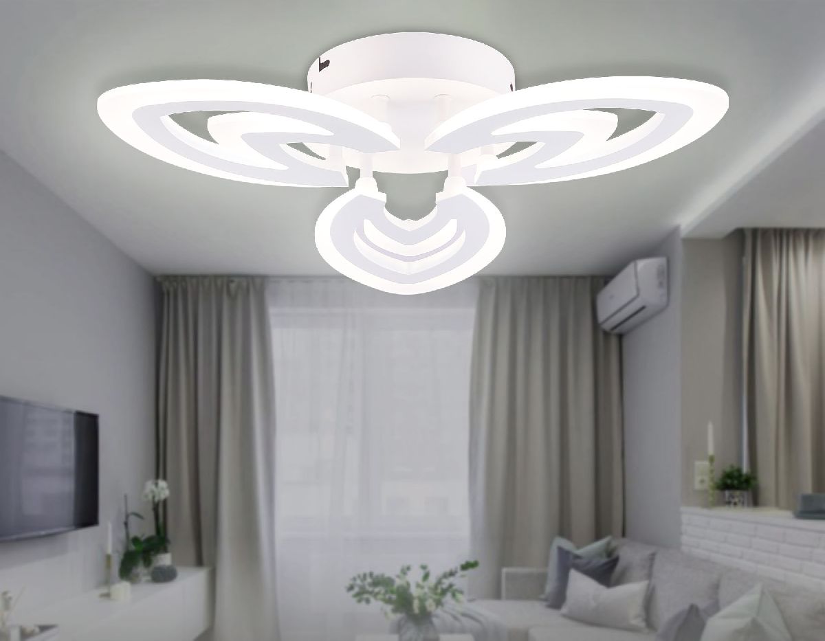 потолочная люстра ambrella light acrylica original fa4545