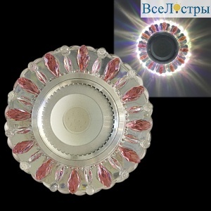 Встраиваемый светильник Reluce 42112-9.0-001PL MR16+LED3W CL/PK+MIX
