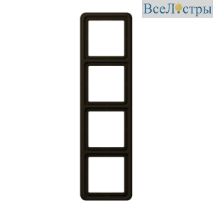 Рамка четырехместная Jung CD584BR