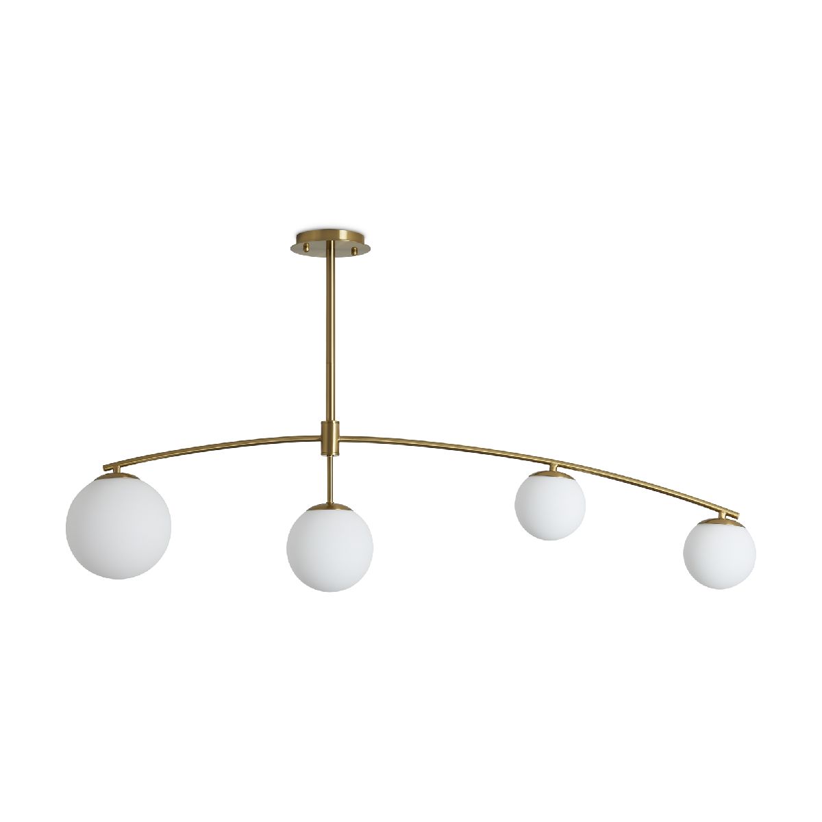 люстра на штанге freya hanger fr5443cl-04bs