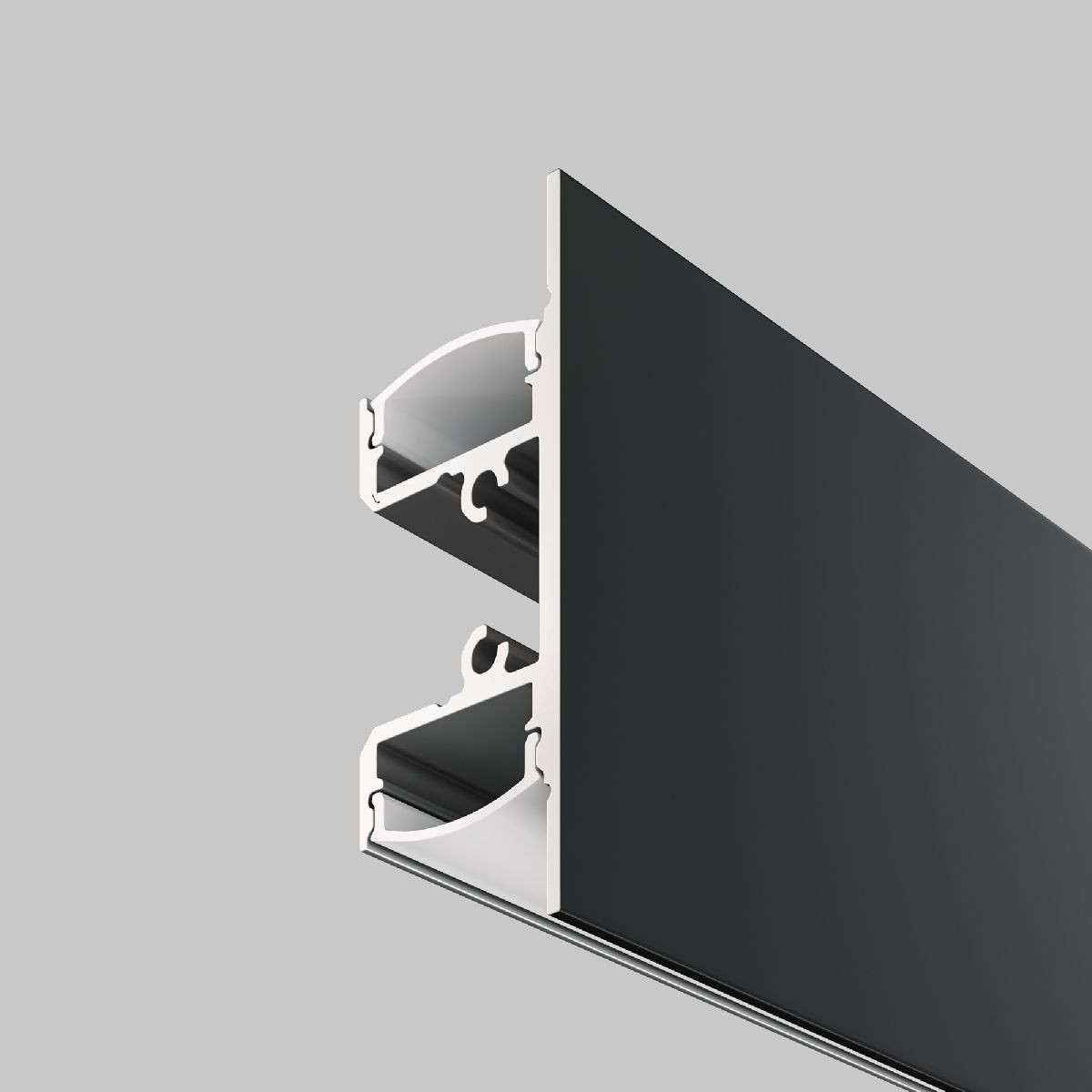 алюминиевый профиль maytoni led strip alm-1848-b-2m