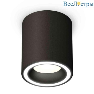 Комплект накладного светильника Ambrella light Techno Spot XS7422020 SBK черный песок (C7422, N7111)