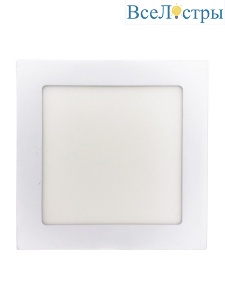 Встраиваемый светильник Elvan VLS-102SQ-12W-WH-Wh