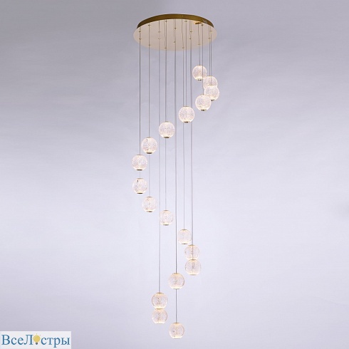 подвесная люстра delight collection elliot diamante md20001012-18a gold