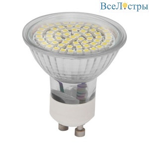 Лампа светодиодная Kanlux LED60 GU10 3,4W 5700-6500К 19270