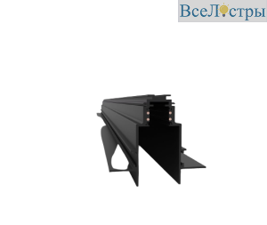 Шинопровод встраиваемый магнитный Elvan T-02-72-V-BK