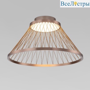 Потолочная люстра Eurosvet Cesta 40019/1 LED коричневый a069291