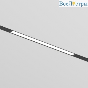 Трековый однофазный светильник Denkirs Simple Linear DK8204-BK