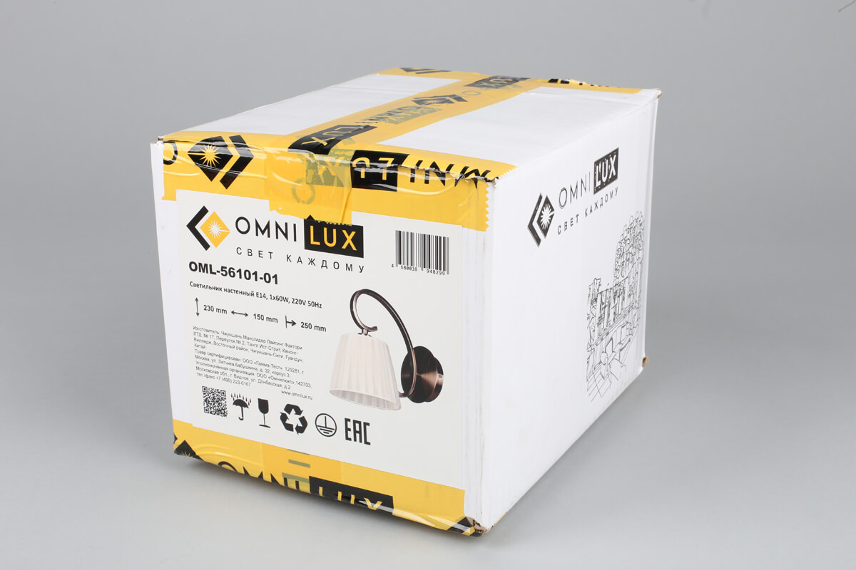 бра omnilux laveno oml-56101-01